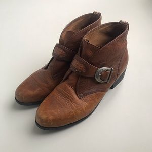 Vintage Ariat Brown Leather Boots size 8.5